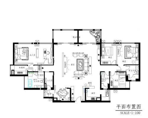 200平大平層泰式風格之神韻的東南亞