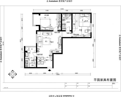 首創(chuàng)伊林郡80簡歐兩居式