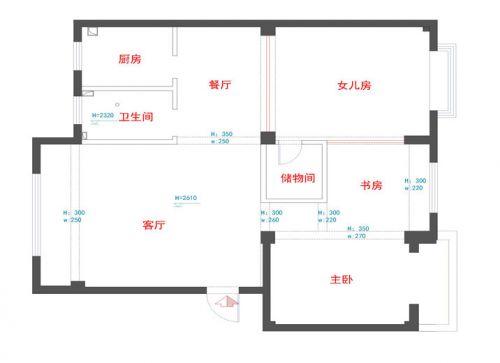 東方巴黎136平三居室混搭風(fēng)格裝修-煙臺實創(chuàng)裝飾