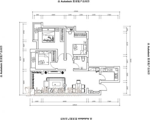 雅居樂國際花園95平方三室兩廳現(xiàn)代簡約裝修效果圖