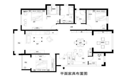 150平嘉定安亭鎮(zhèn)三居室簡(jiǎn)歐風(fēng)格裝修效果圖