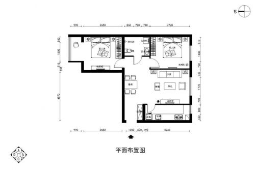 【長盛廣場87平】奢華浪漫的歐式風(fēng)情