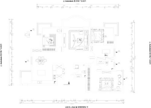 海潤一品170平米新中式裝修案例