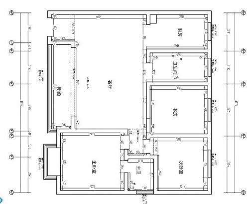 亞太明珠125平三室兩廳港式風格裝修效果圖