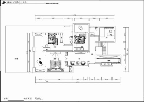 林隱天下花園洋房一層底復(fù)美式風(fēng)格