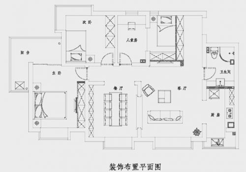 180平裝修設(shè)計(jì)-地中海風(fēng)格