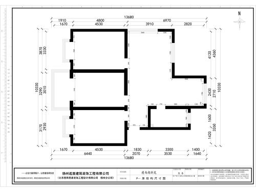 【思雨設計&逅屋施工】《惠風和暢》揚州瘦西湖110平3居簡歐