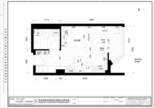 【思雨設(shè)計&逅屋施工】《簡》北京30平米現(xiàn)代風格超級小公寓裝