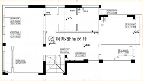 【簡(jiǎn)歐作品賞析~~】龍湖滟瀾山+頂樓復(fù)式270平方