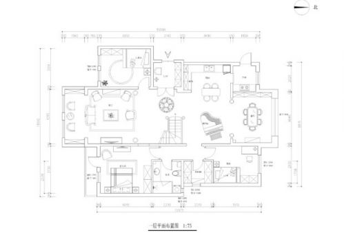 新古典風(fēng)格—225平旭輝御府別墅裝修