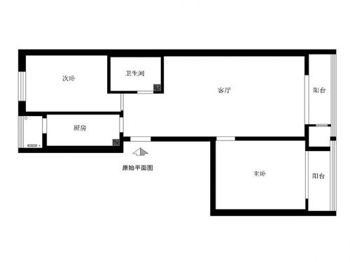 橡樹灣90平米兩居新中式裝修