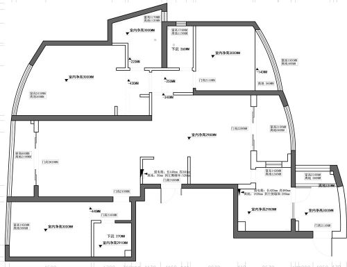 保利達(dá)江灣城193平方現(xiàn)代時(shí)尚設(shè)計(jì)案例