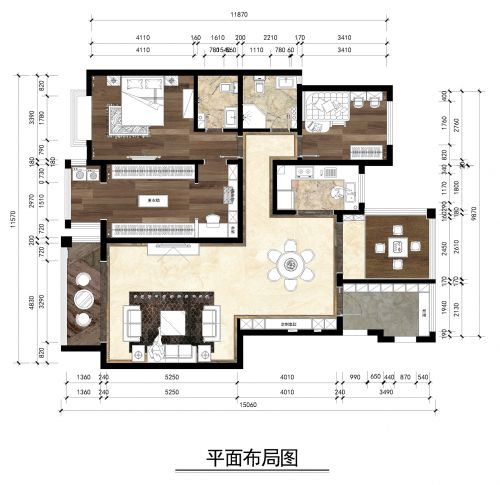 石家莊藍(lán)山印象裝修設(shè)計作品