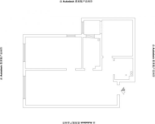 哈爾濱善上居18號(hào)樓D1-D2-02戶型93平二居室歐式混搭