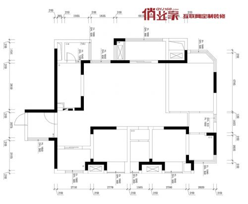 融創(chuàng)御錦|北歐休閑風裝修案例-重慶俏業(yè)家裝飾