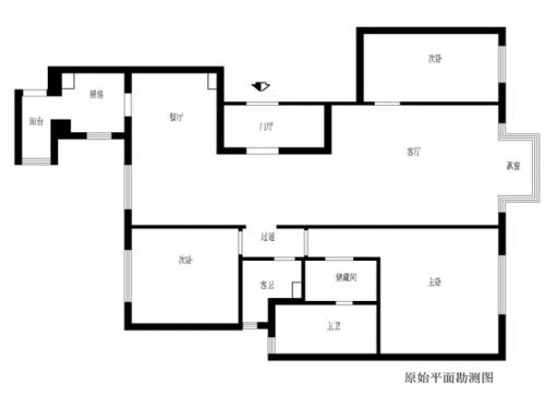 觀湖國際140平三居簡(jiǎn)歐風(fēng)