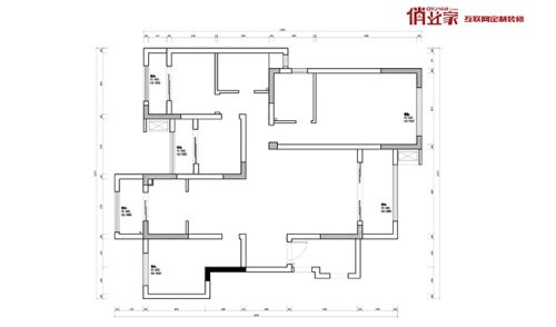 俏業(yè)家裝飾|約克郡四居室|北歐風(fēng)格