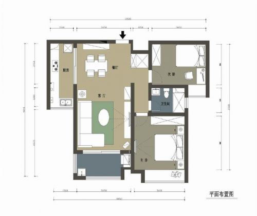 98平米清新自然北歐宜家風(fēng)