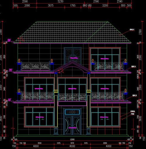 廣西容縣自建房建築設(shè)計(jì)