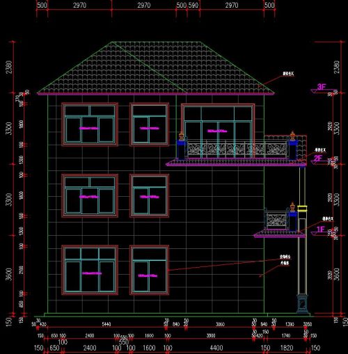 廣西容縣自建房建築設(shè)計(jì)